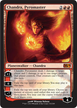 Chandra, Pyromaster