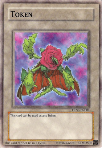 Regenerating Rose Token - TKN3-EN004 - Common - Unlimited Edition