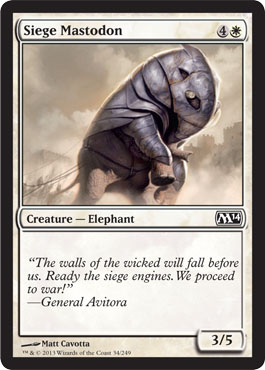 Siege Mastodon