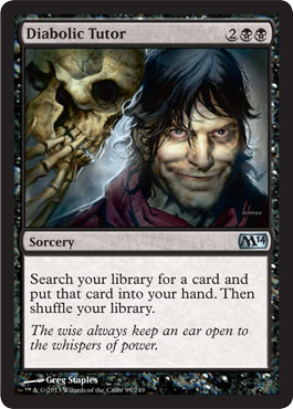 Diabolic Tutor - Foil