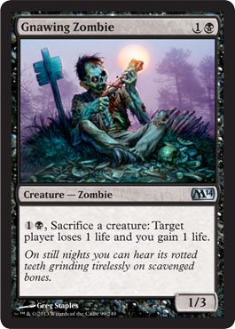 Gnawing Zombie - Foil