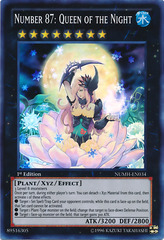 Number 87: Queen of the Night - NUMH-EN034 - Super Rare - 1st Edition