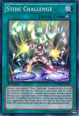 Stoic Challenge - NUMH-EN055 - Super Rare - 1st Edition