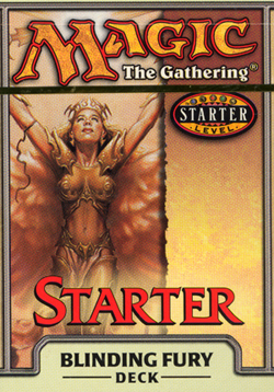 Starter 1999 Theme Deck - Blinding Fury