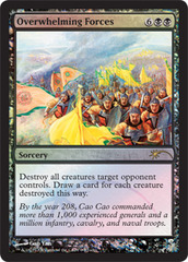 Overwhelming Forces - Foil DCI Judge Rewards