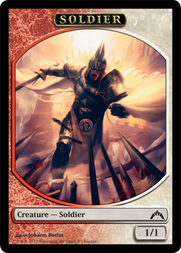 Mint/Near-Mint, English - 1 x MTG Soldier Token - Magic League