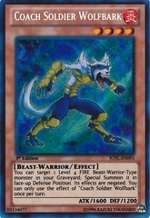 Coach Soldier Wolfbark - JOTL-EN093 - Secret Rare - 1st Edition