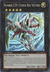 Number C39: Utopia Ray Victory - JOTL-EN048 - Super Rare - 1st Edition