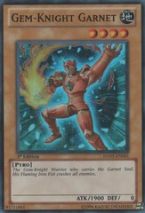 Gem-Knight Garnet - HA05-EN001 - Super Rare - Unlimited Edition