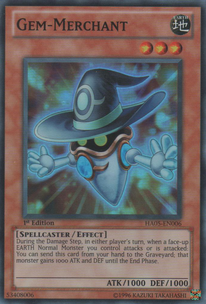 Gem-Merchant - HA05-EN006 - Super Rare - Unlimited Edition