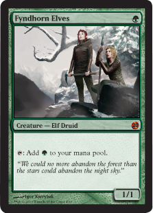 Fyndhorn Elves - Foil