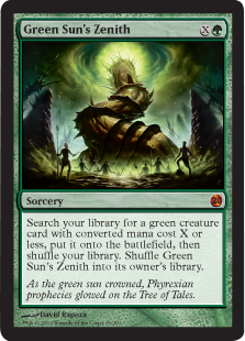Green Suns Zenith - Foil