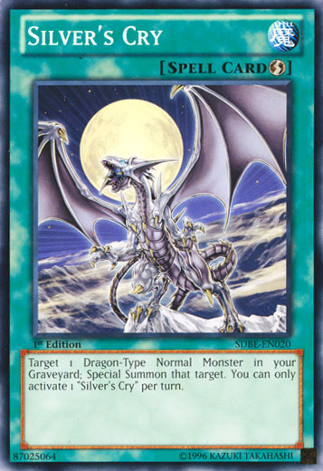 Silvers Cry - SDBE-EN020 - Common - 1st Edition