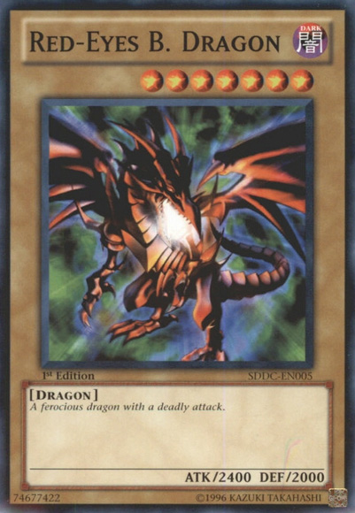 Red-Eyes B. Dragon - SDDC-EN005 - Common - Unlimited