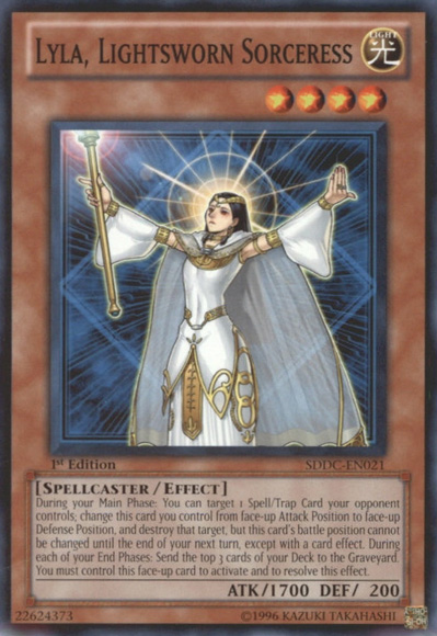 Lyla, Lightsworn Sorceress - SDDC-EN021 - Common - Unlimited
