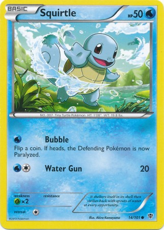 Squirtle - 14/101 - Common