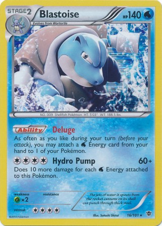 Blastoise - 16/101 - Holo Rare