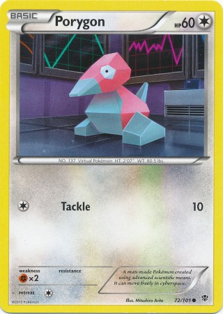 Porygon - 72/101 - Common