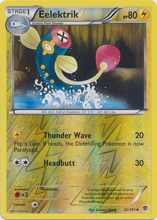 Eelektrik - 32/101 - Uncommon - Reverse Holo