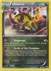 Haxorus - 69/101 - Holo Rare - Reverse Holo