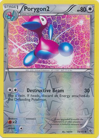 Porygon2 - 73/101 - Uncommon - Reverse Holo