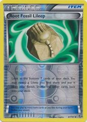 Root Fossil Lileep - 87/101 - Uncommon - Reverse Holo