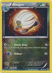 Shelgon - 63/101 - Uncommon - Reverse Holo