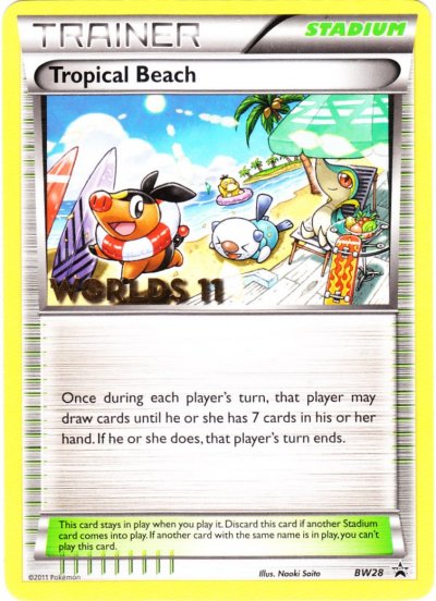 Tropical Beach  - BW28 - Promotional