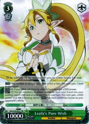 Leafas Pure Wish - SAO/S20-E027R - RRR