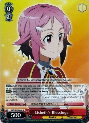 Lisbeths Blessings - SAO/S20-E048 - R
