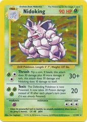 Nidoking - 11/102 - Holo Rare - Unlimited Edition