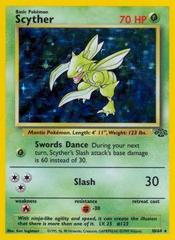 Scyther - 10/64 - Holo Rare - Unlimited Edition