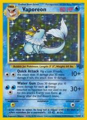 Vaporeon - 12/64 - Holo Rare - Unlimited Edition