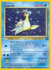 Lapras - 10/62 - Holo Rare - Unlimited Edition