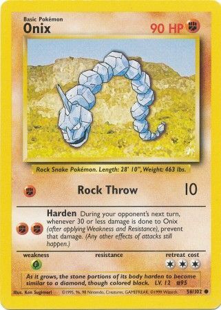 Onix - 56/102 - Common - Unlimited Edition