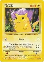 Pikachu - 58/102 - Common - Unlimited Edition