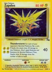 Zapdos - 15/62 - Holo Rare - Unlimited Edition