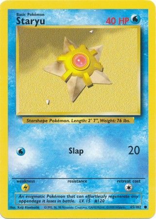 Staryu - 65/102 - Common - Unlimited Edition