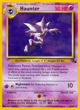 Haunter - 21/62 - Rare - Unlimited Edition