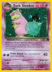 Dark Slowbro - 12/82 - Team Rocket Holo Rare - Unlimited Edition