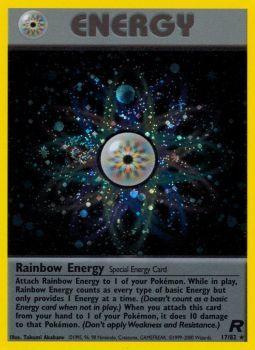 Rainbow Energy - 17/82 - Holo Rare - Unlimited Edition