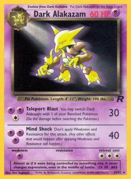 Dark Alakazam - 18/82 - Rare - Unlimited Edition