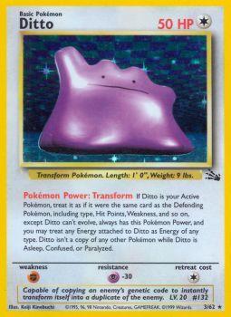 Ditto - 3/62 - Holo Rare - Unlimited Edition