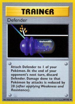 Defender - 80/102 - Uncommon - Shadowless Edition