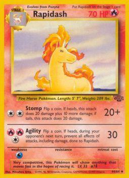 Rapidash - 44/64 - Uncommon - Unlimited Edition