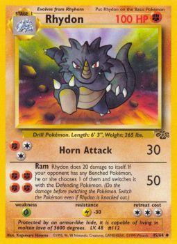 Rhydon - 45/64 - Uncommon - Unlimited Edition