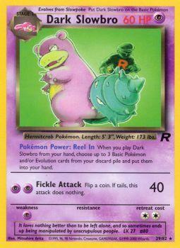 Dark Slowbro - 29/82 - Rare - Unlimited Edition