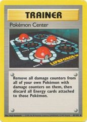 Pokemon Center - 85/102 - Uncommon - Unlimited Edition