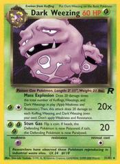 Dark Weezing - 31/82 - Rare - Unlimited Edition