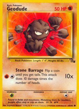 Geodude - 47/62 - Common - Unlimited Edition